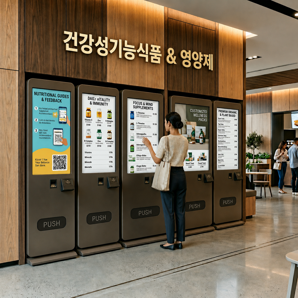 스마트 무인 매장 연출 이미지 2